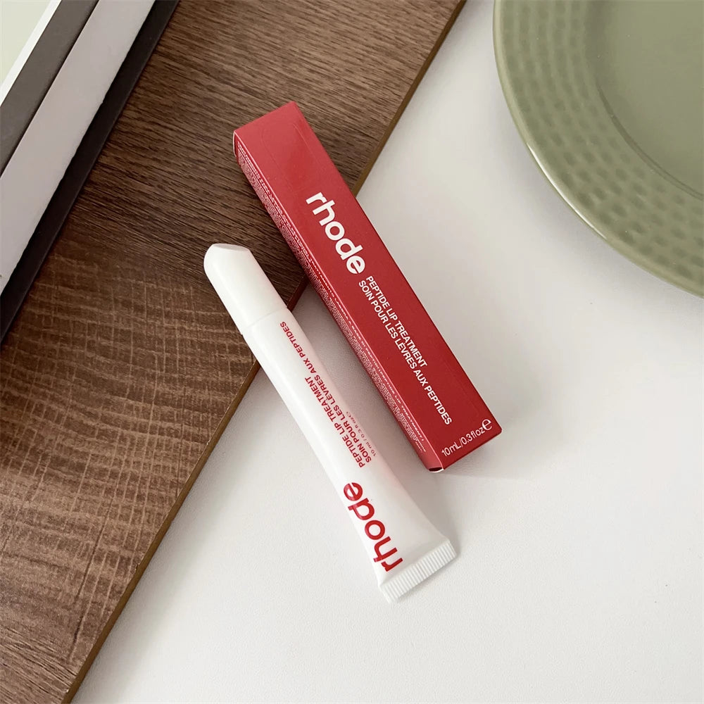 Rhode New Limited Pretzel Sweet Pea Banana Moisturizing Lip Gloss Face Cream Glazing Bubble Moisture Balm Lip Plumping Gloss Oil