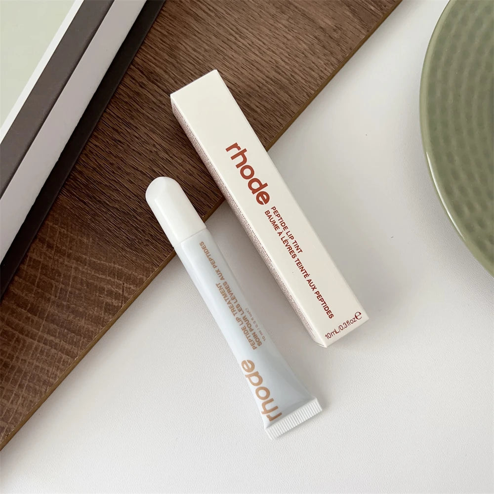 Rhode New Limited Pretzel Sweet Pea Banana Moisturizing Lip Gloss Face Cream Glazing Bubble Moisture Balm Lip Plumping Gloss Oil
