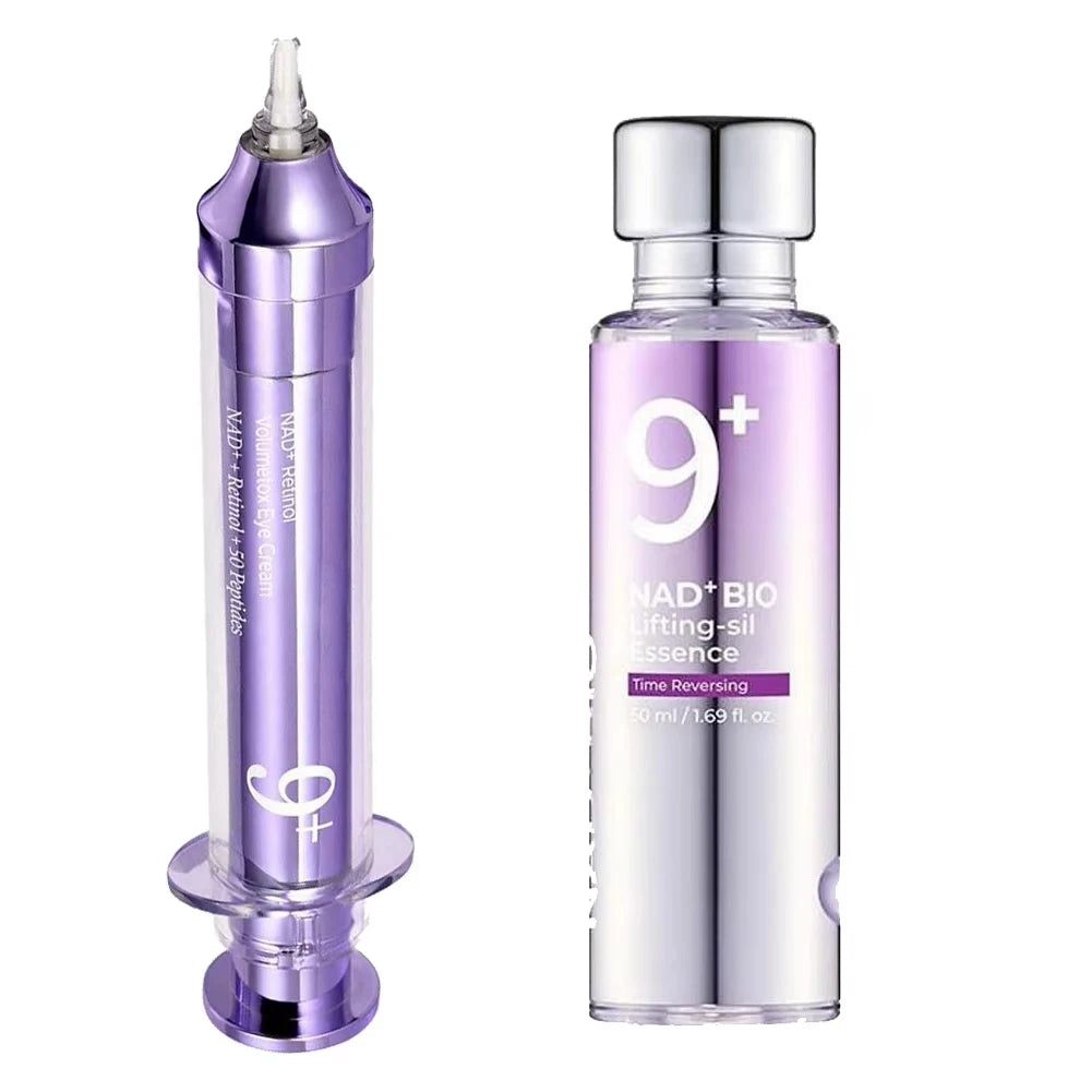 NO.9 NAD+ PDRN Lifting Firming Eye Cream Moisturizing Nourishing Essence for Fine Lines Dark Circles Puffy Eyes Daily Eye Care