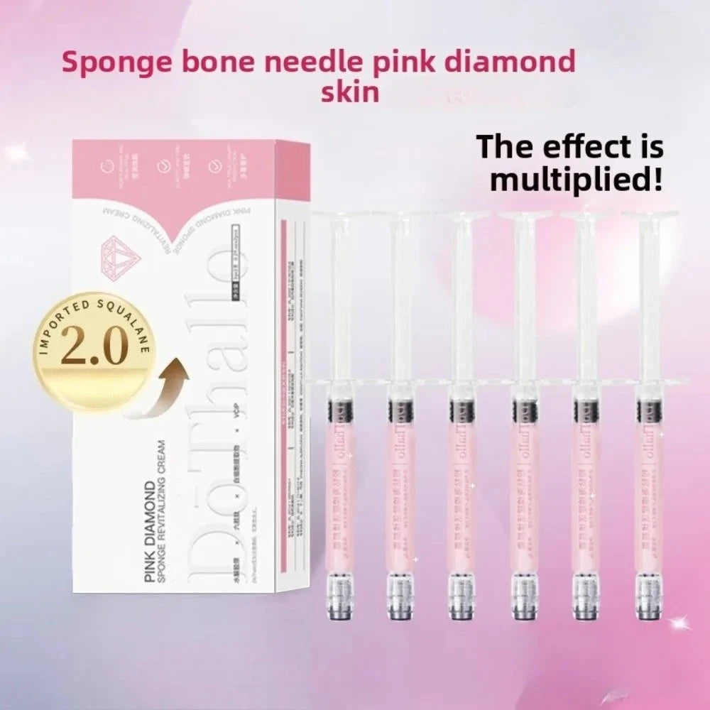 For Beauty Salons, Lifting Contours, Firming, Pink Diamonds Sponge Cream,and Moisturizing