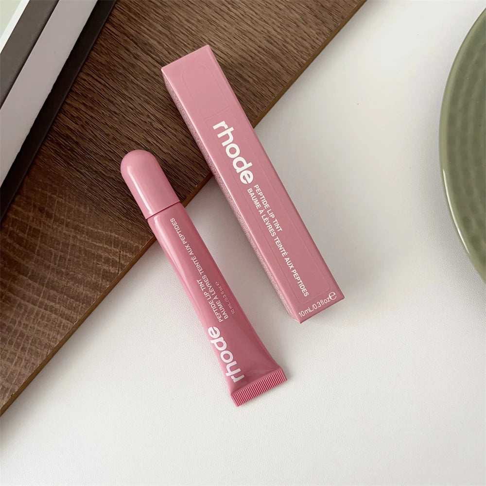 Rhode New Limited Pretzel Sweet Pea Banana Moisturizing Lip Gloss Face Cream Glazing Bubble Moisture Balm Lip Plumping Gloss Oil