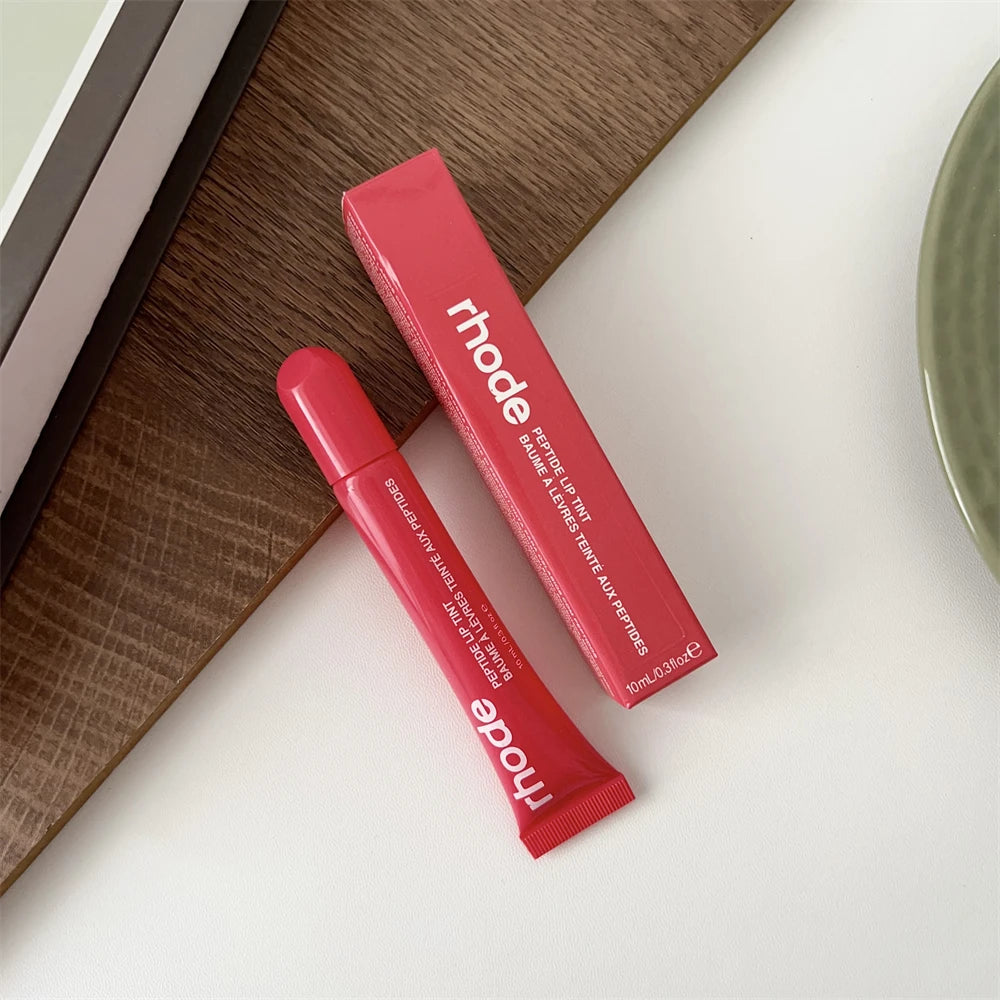Rhode New Limited Pretzel Sweet Pea Banana Moisturizing Lip Gloss Face Cream Glazing Bubble Moisture Balm Lip Plumping Gloss Oil