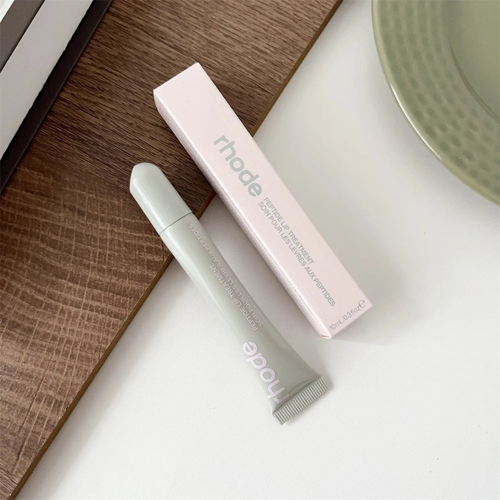 Rhode New Limited Pretzel Sweet Pea Banana Moisturizing Lip Gloss Face Cream Glazing Bubble Moisture Balm Lip Plumping Gloss Oil