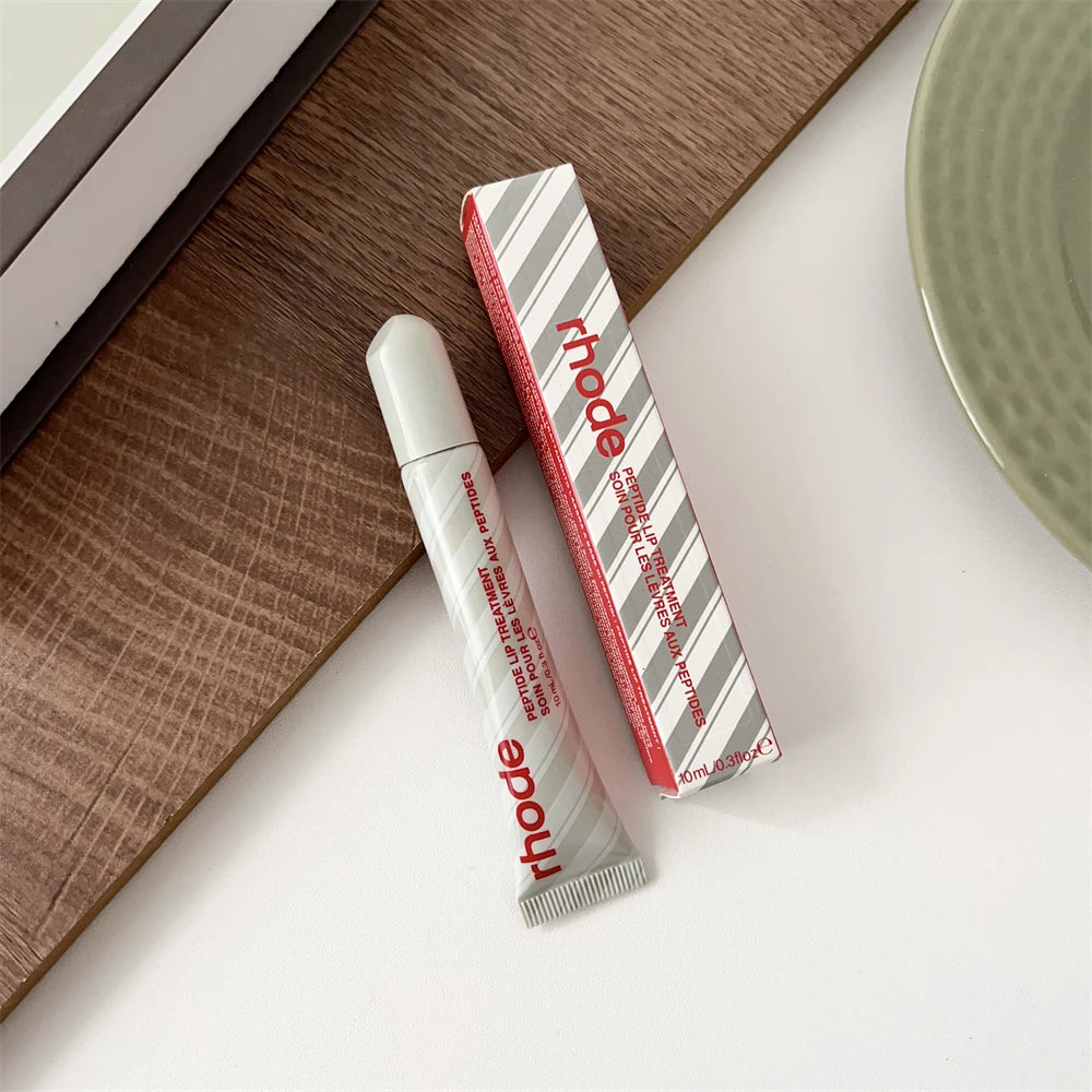 Rhode New Limited Pretzel Sweet Pea Banana Moisturizing Lip Gloss Face Cream Glazing Bubble Moisture Balm Lip Plumping Gloss Oil