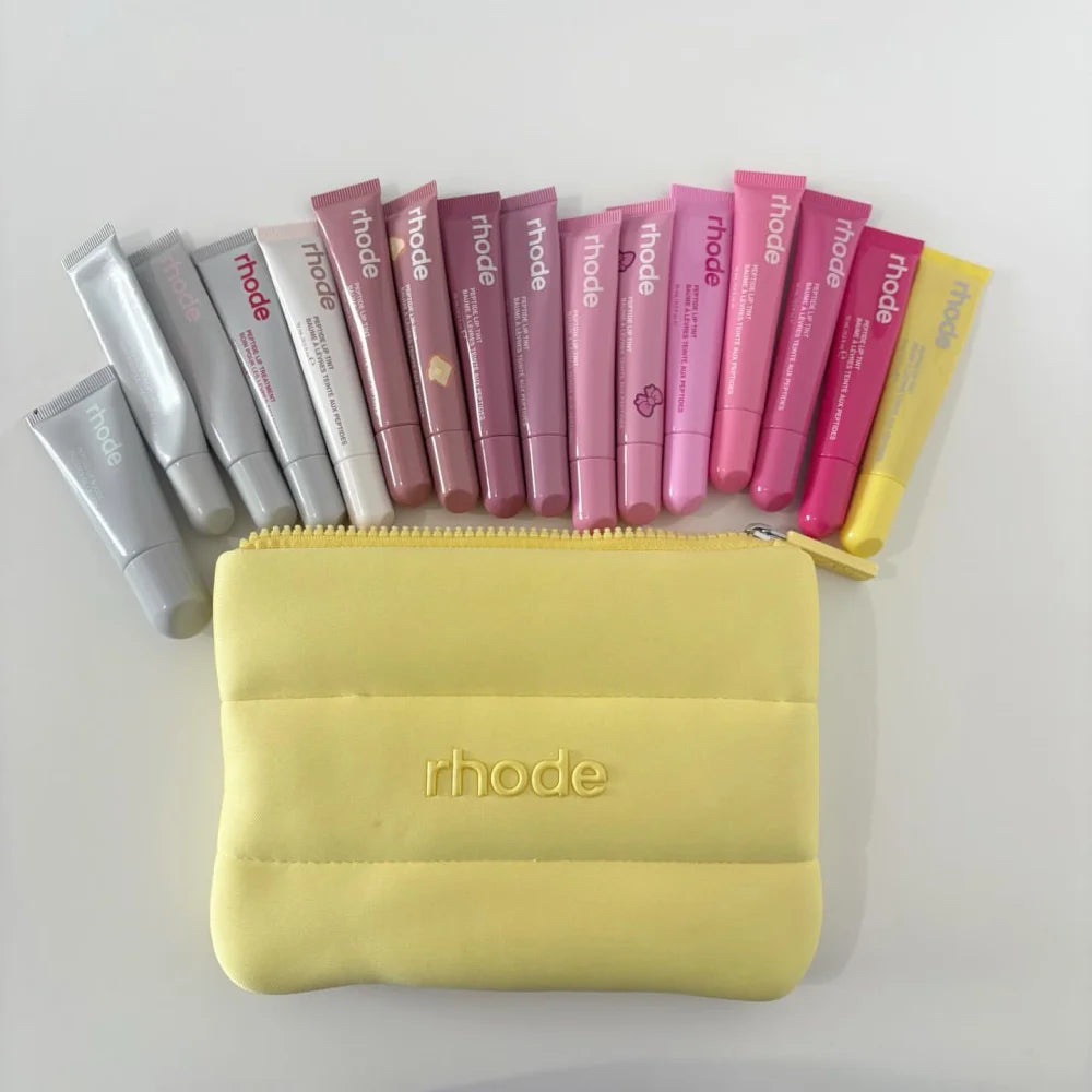 Rhode New Limited Pretzel Sweet Pea Banana Moisturizing Lip Gloss Face Cream Glazing Bubble Moisture Balm Lip Plumping Gloss Oil