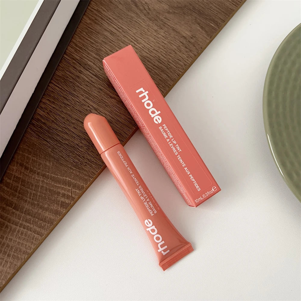Rhode New Limited Pretzel Sweet Pea Banana Moisturizing Lip Gloss Face Cream Glazing Bubble Moisture Balm Lip Plumping Gloss Oil